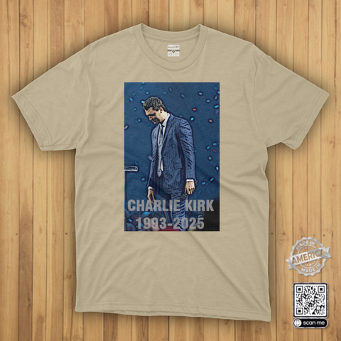 Charlie Kirk 1993-2025 Remembrance T-Shirt