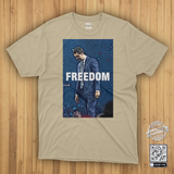 Charlie Kirk FREEDOM Remembrance T-Shirt