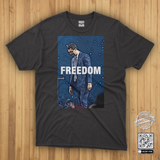 Charlie Kirk FREEDOM Remembrance T-Shirt