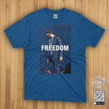 Charlie Kirk FREEDOM Remembrance T-Shirt