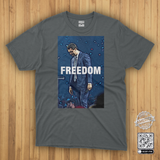 Charlie Kirk FREEDOM Remembrance T-Shirt