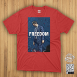 Charlie Kirk FREEDOM Remembrance T-Shirt