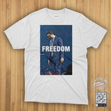 Charlie Kirk FREEDOM Remembrance T-Shirt