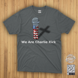 RIP CJK We Are Charlie Kirk Remembrance T Shirt