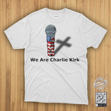 RIP CJK We Are Charlie Kirk Remembrance T Shirt