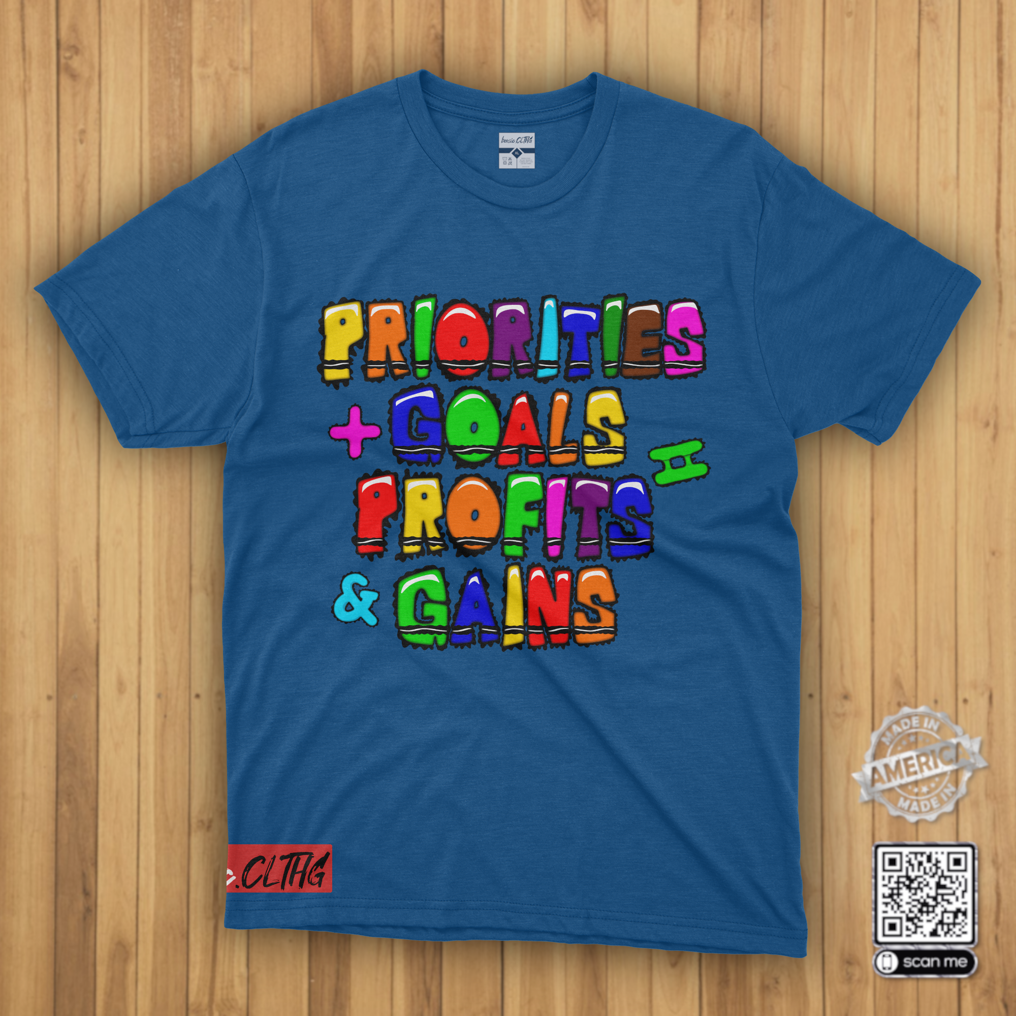 basic.CLTHG - PreGame - Crayola Magnets Priorities Goals Profits Gains