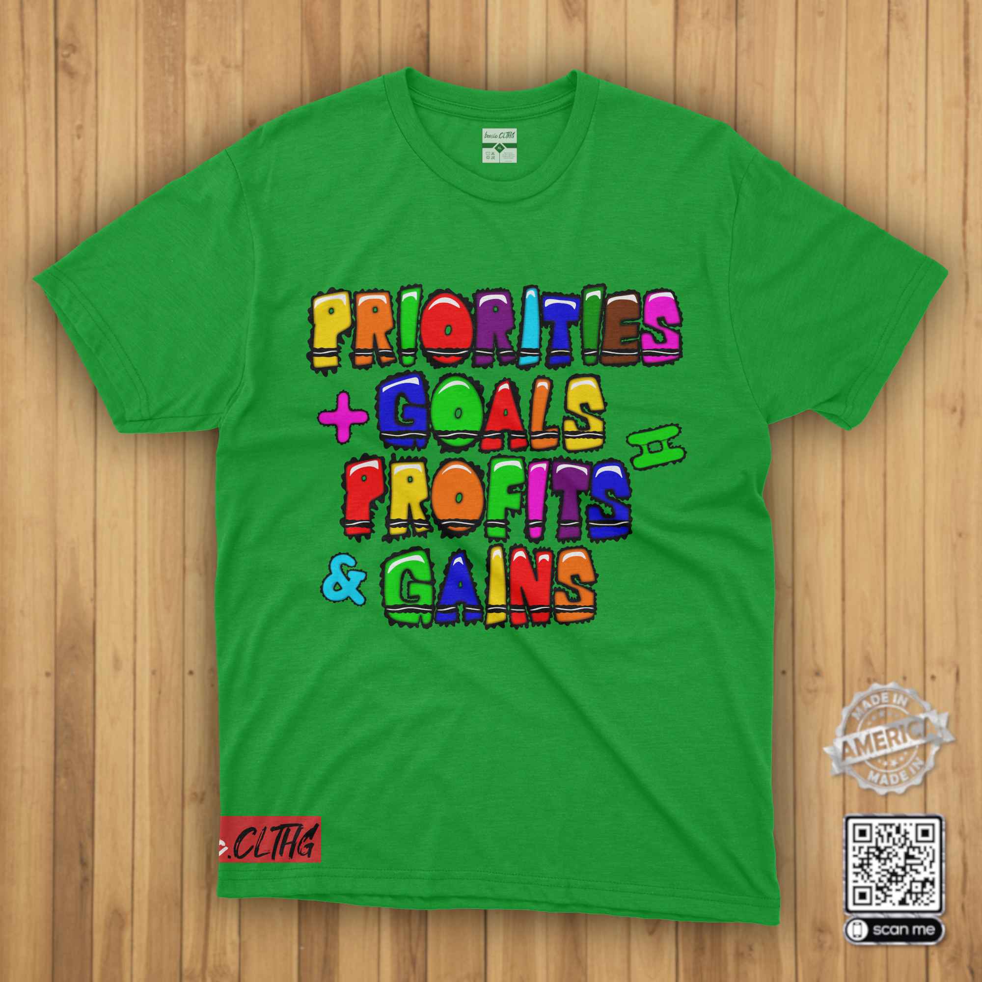 basic.CLTHG - PreGame - Crayola Magnets Priorities Goals Profits Gains