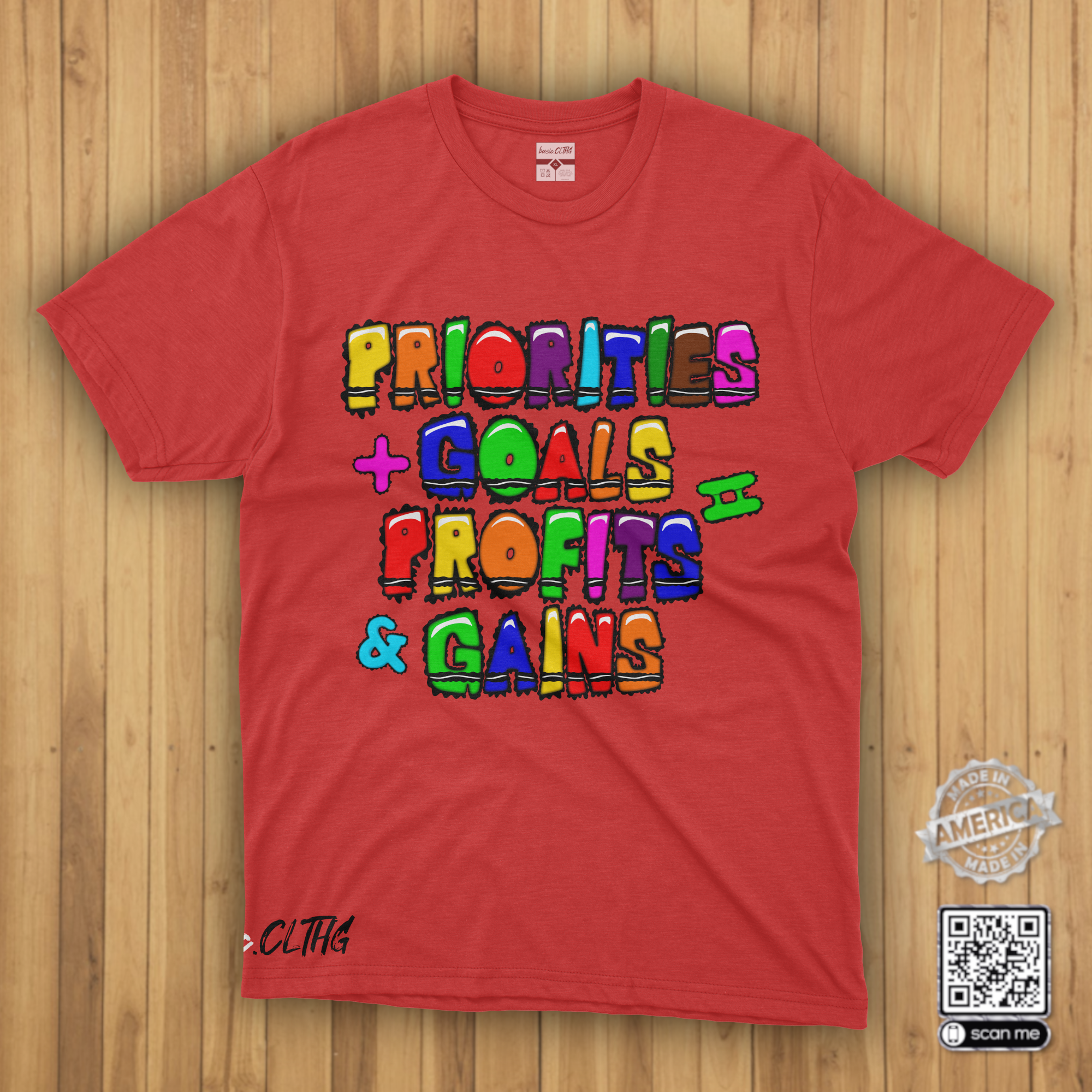 basic.CLTHG - PreGame - Crayola Magnets Priorities Goals Profits Gains