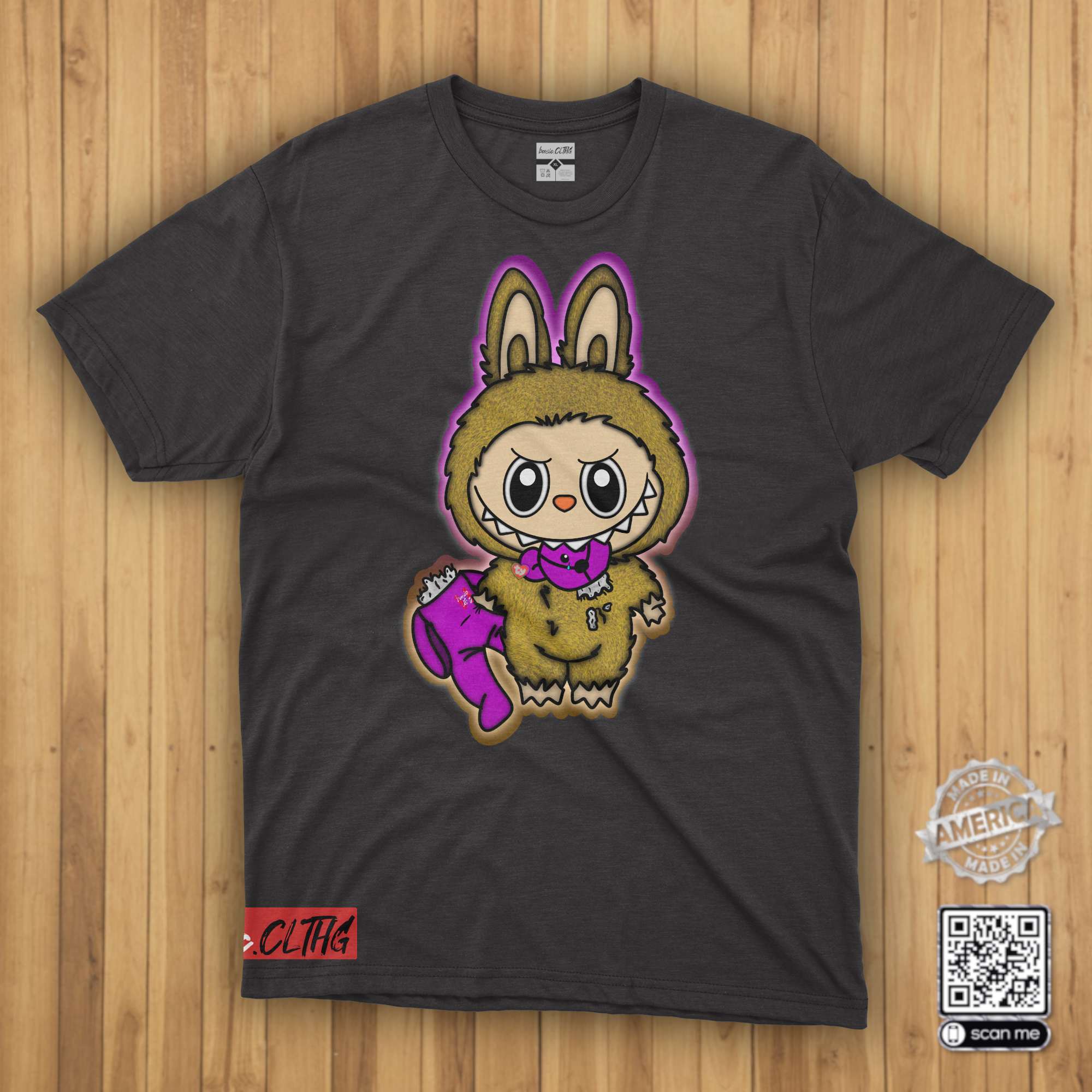 basic.CLTHG - Bad Labubu Beanie Baby