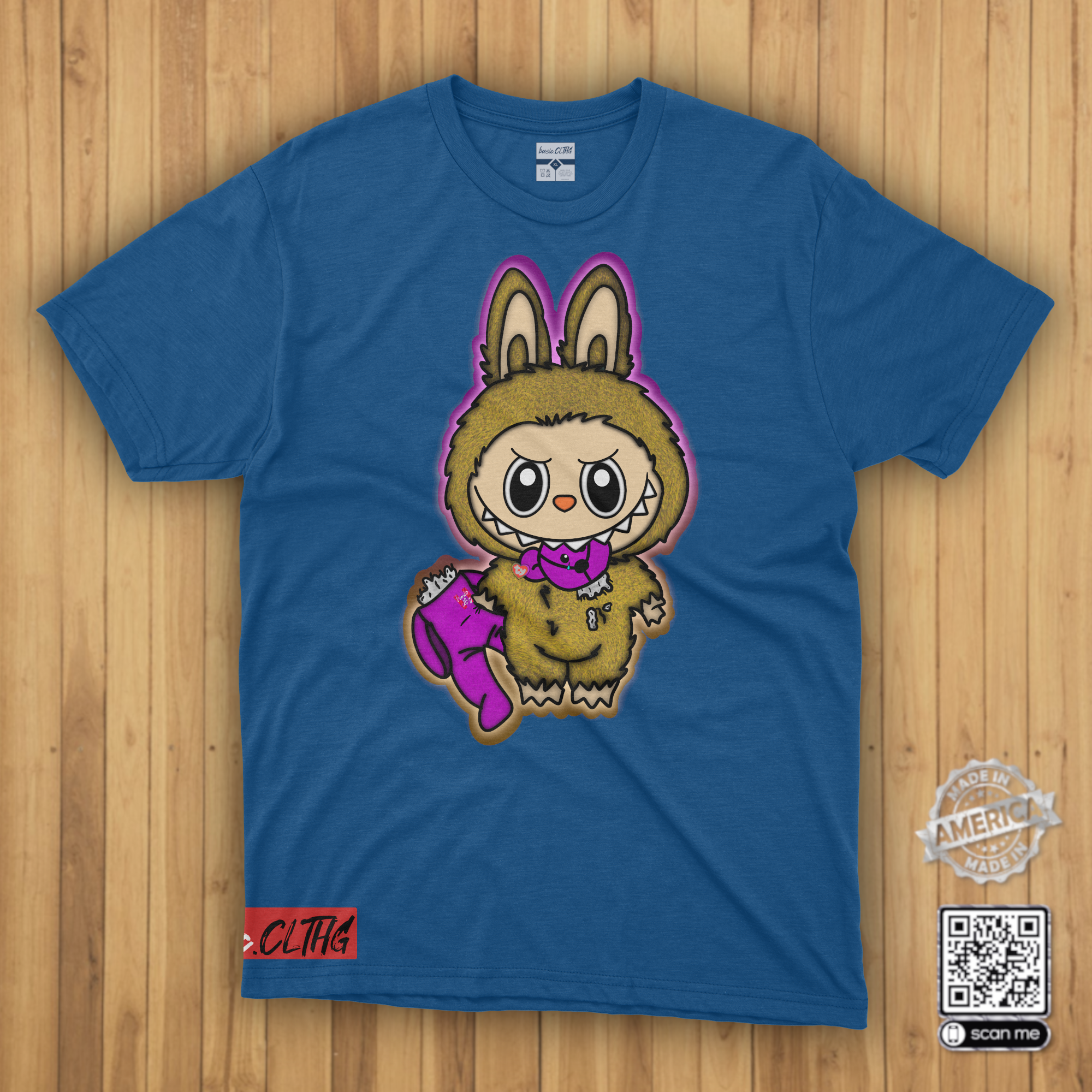 basic.CLTHG - Bad Labubu Beanie Baby