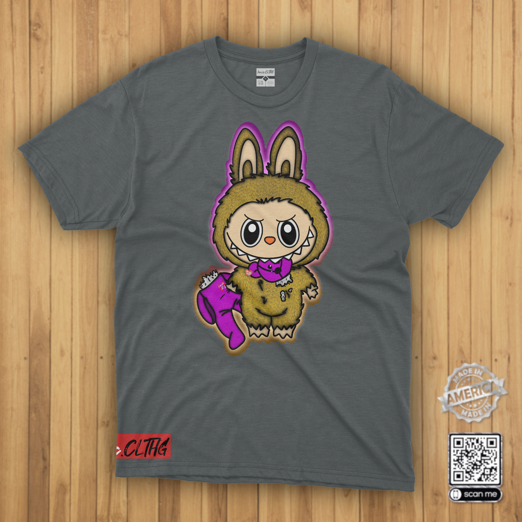 basic.CLTHG - Bad Labubu Beanie Baby