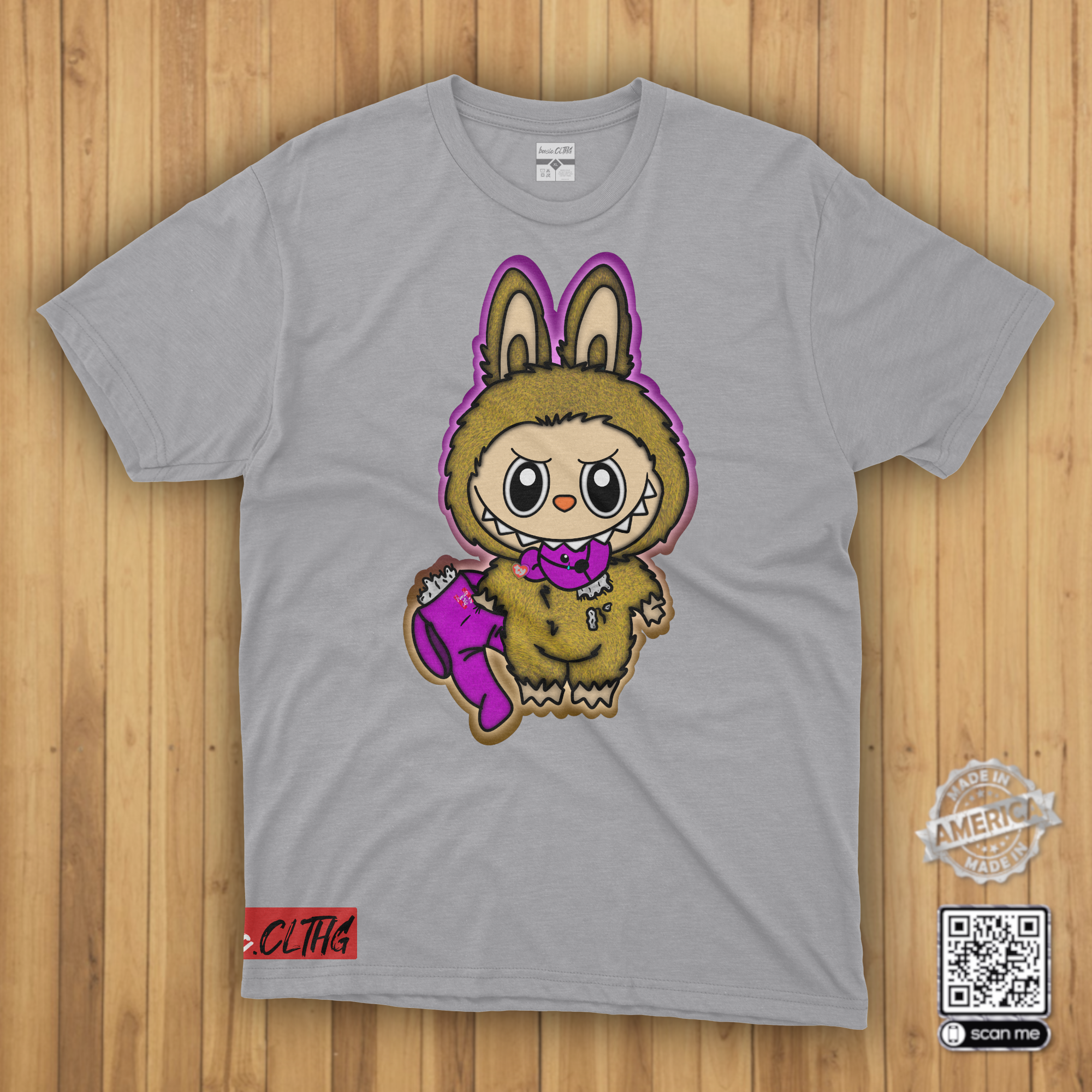 basic.CLTHG - Bad Labubu Beanie Baby