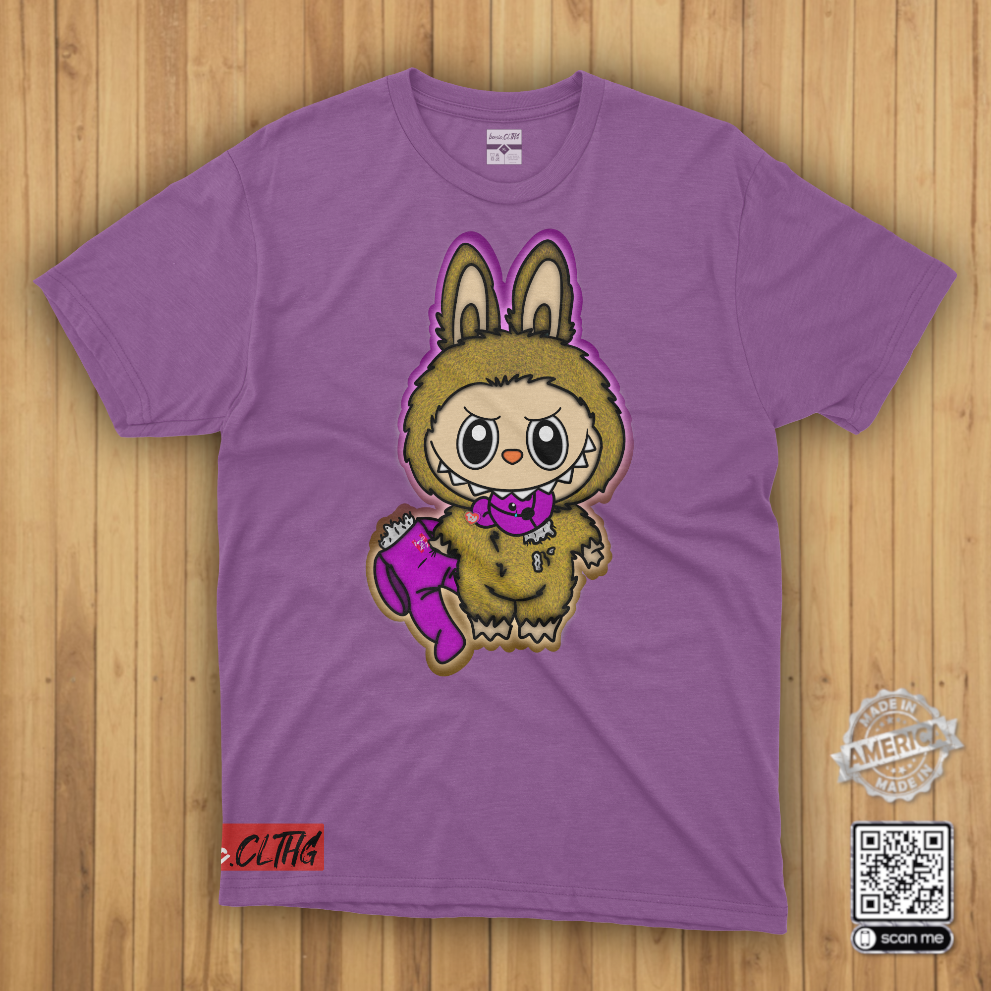 basic.CLTHG - Bad Labubu Beanie Baby