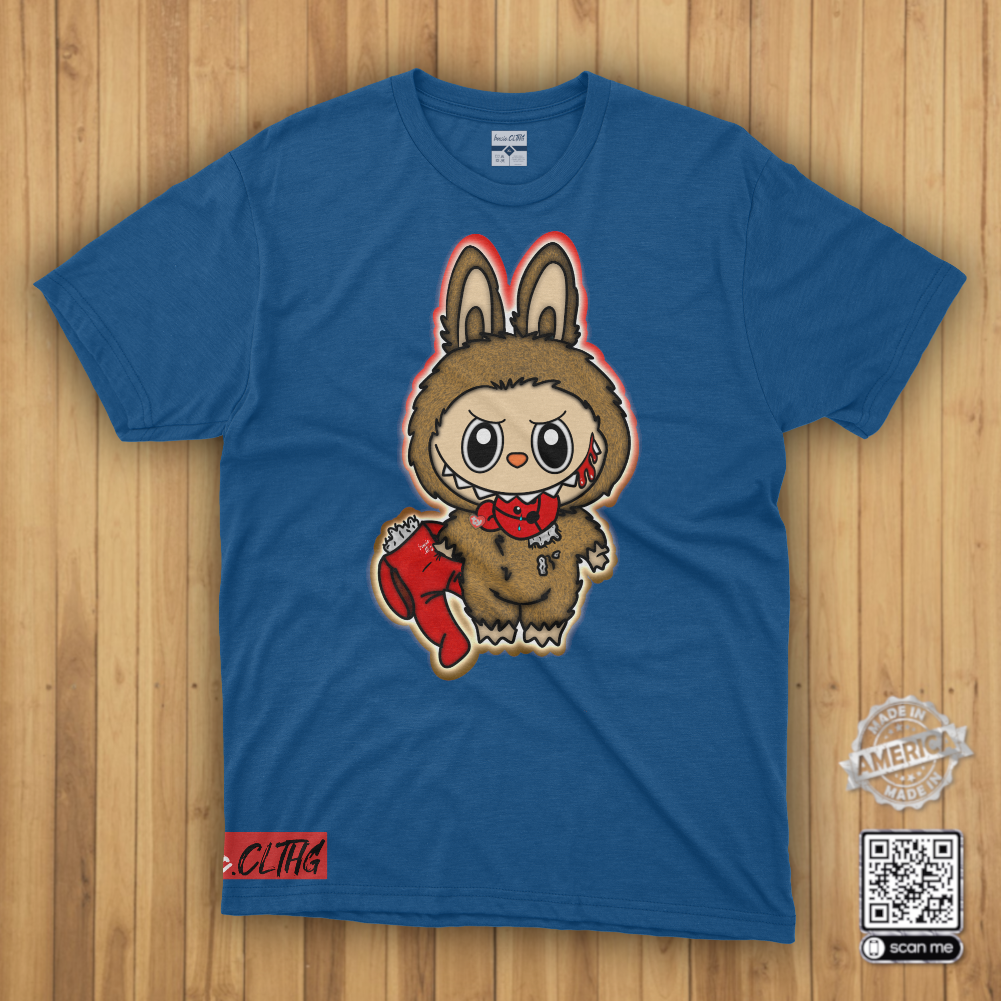 basic.CLTHG -  Bad Labubu Beanie Baby (Evil Edition)