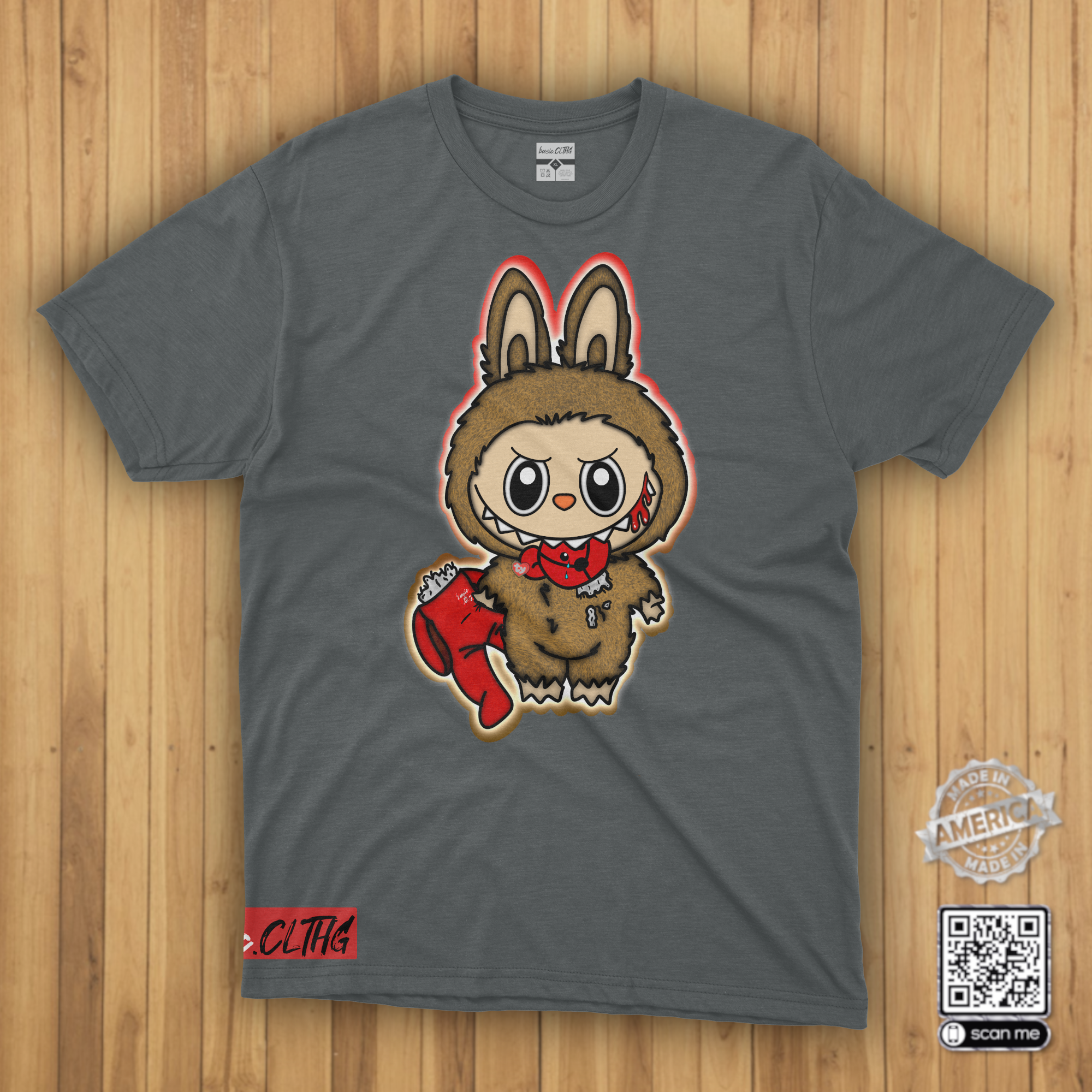 basic.CLTHG -  Bad Labubu Beanie Baby (Evil Edition)