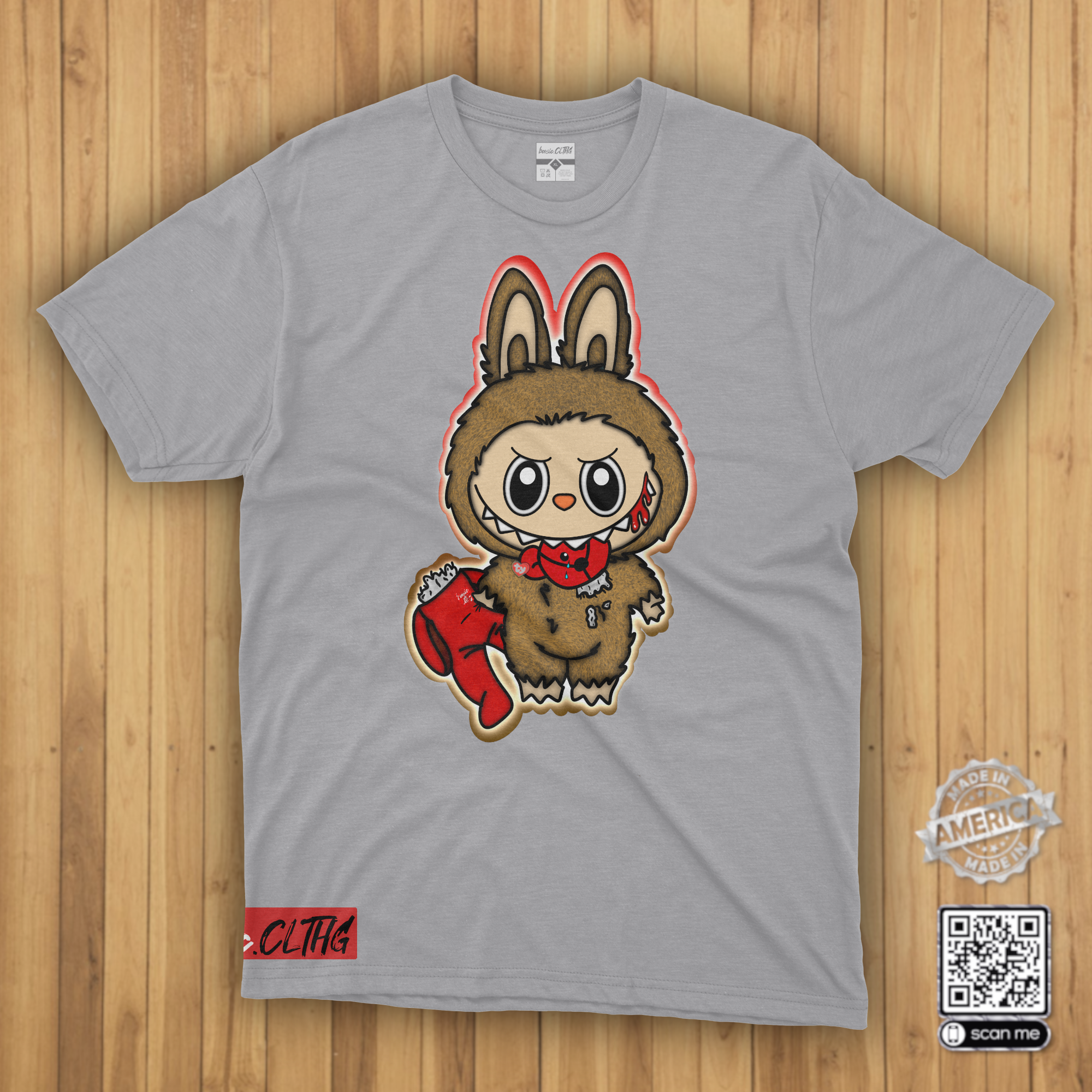 basic.CLTHG -  Bad Labubu Beanie Baby (Evil Edition)