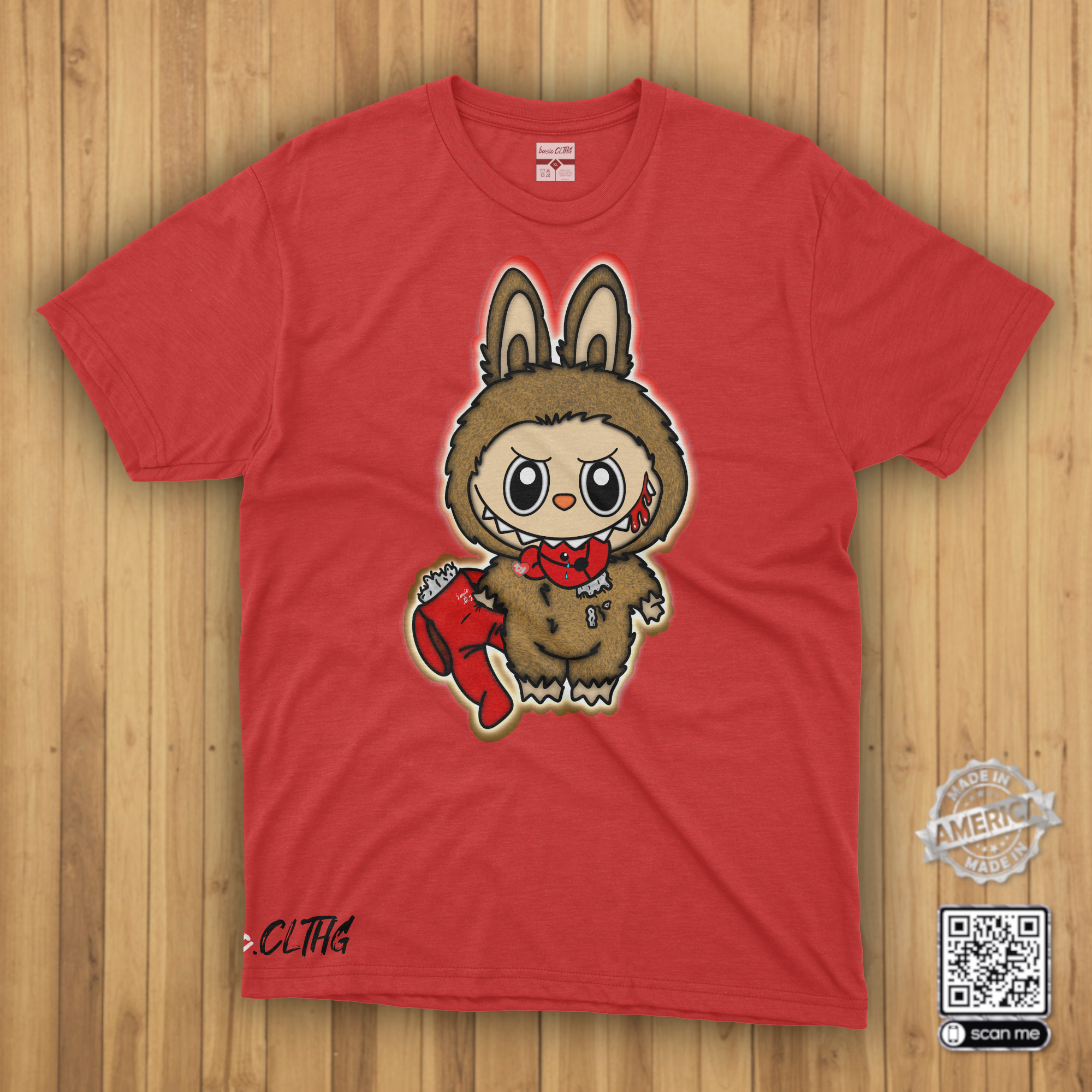 basic.CLTHG -  Bad Labubu Beanie Baby (Evil Edition)