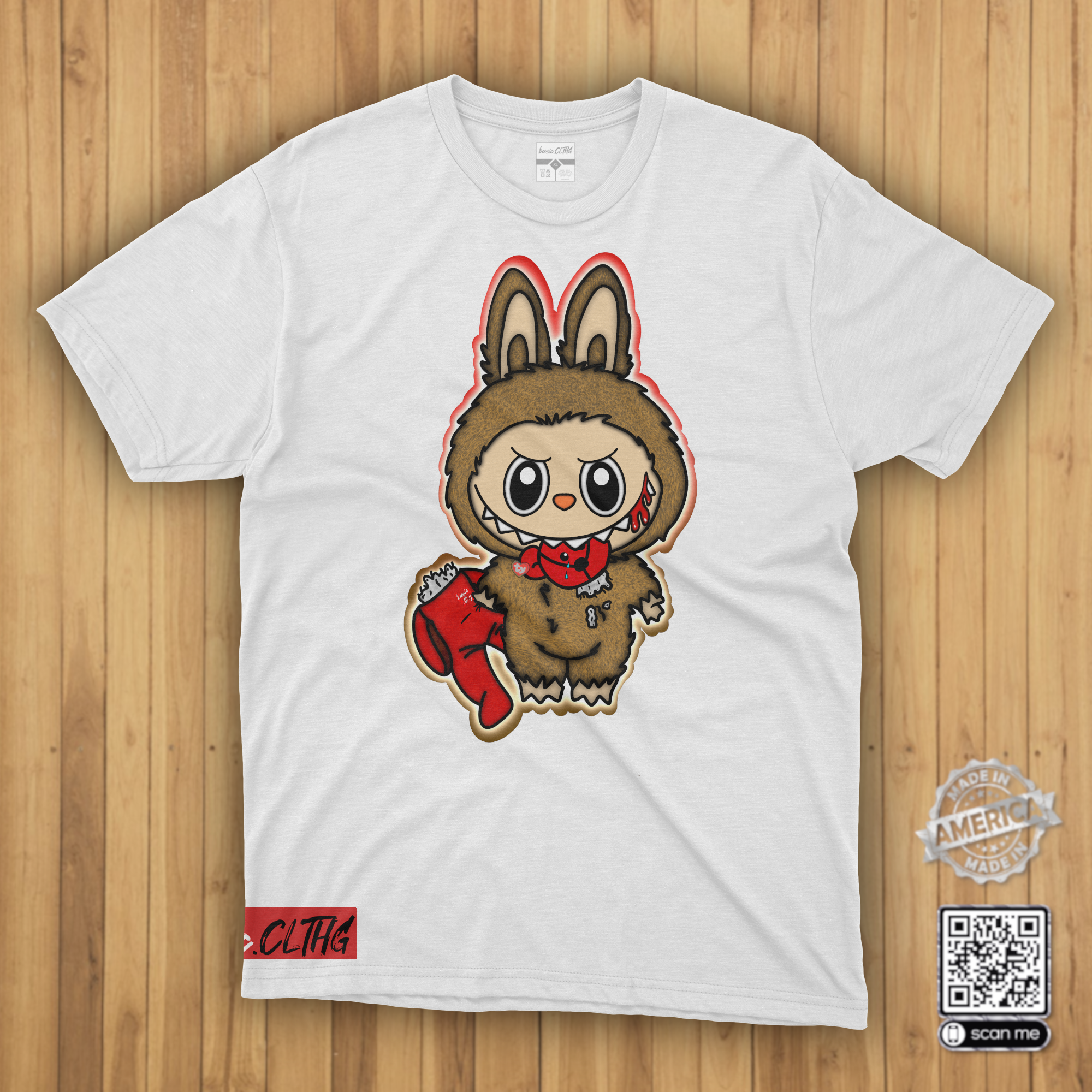 basic.CLTHG -  Bad Labubu Beanie Baby (Evil Edition)