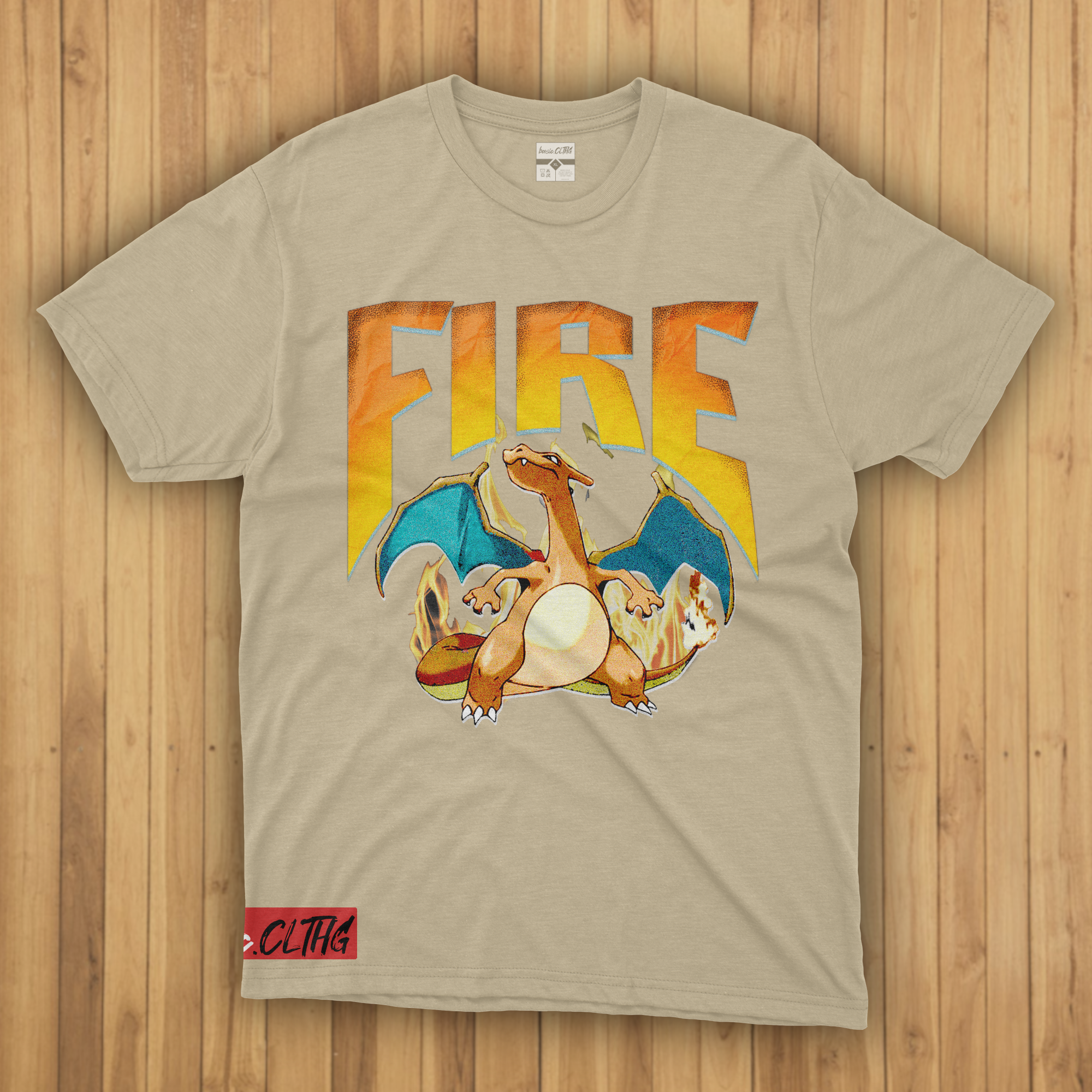 basic.CLTHG - Fire Charizard Parody