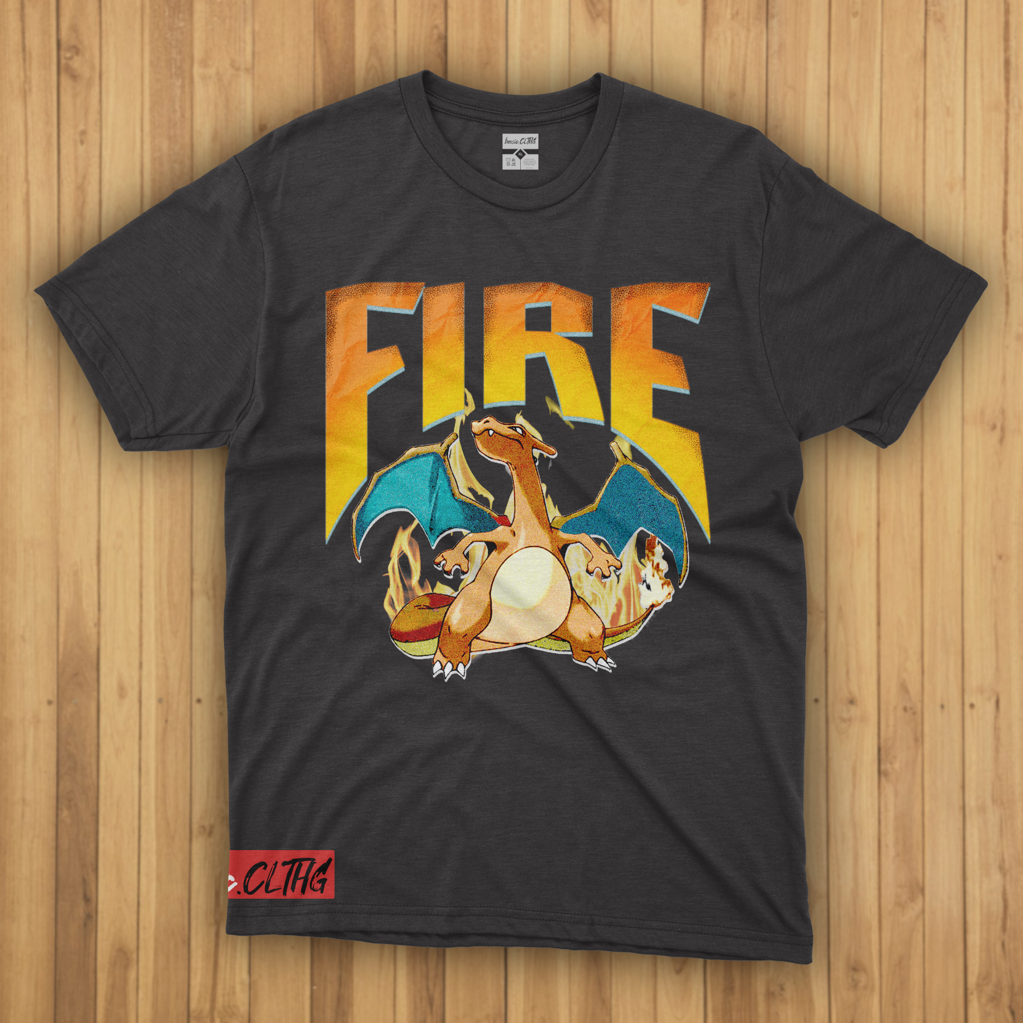 basic.CLTHG - Fire Charizard Parody