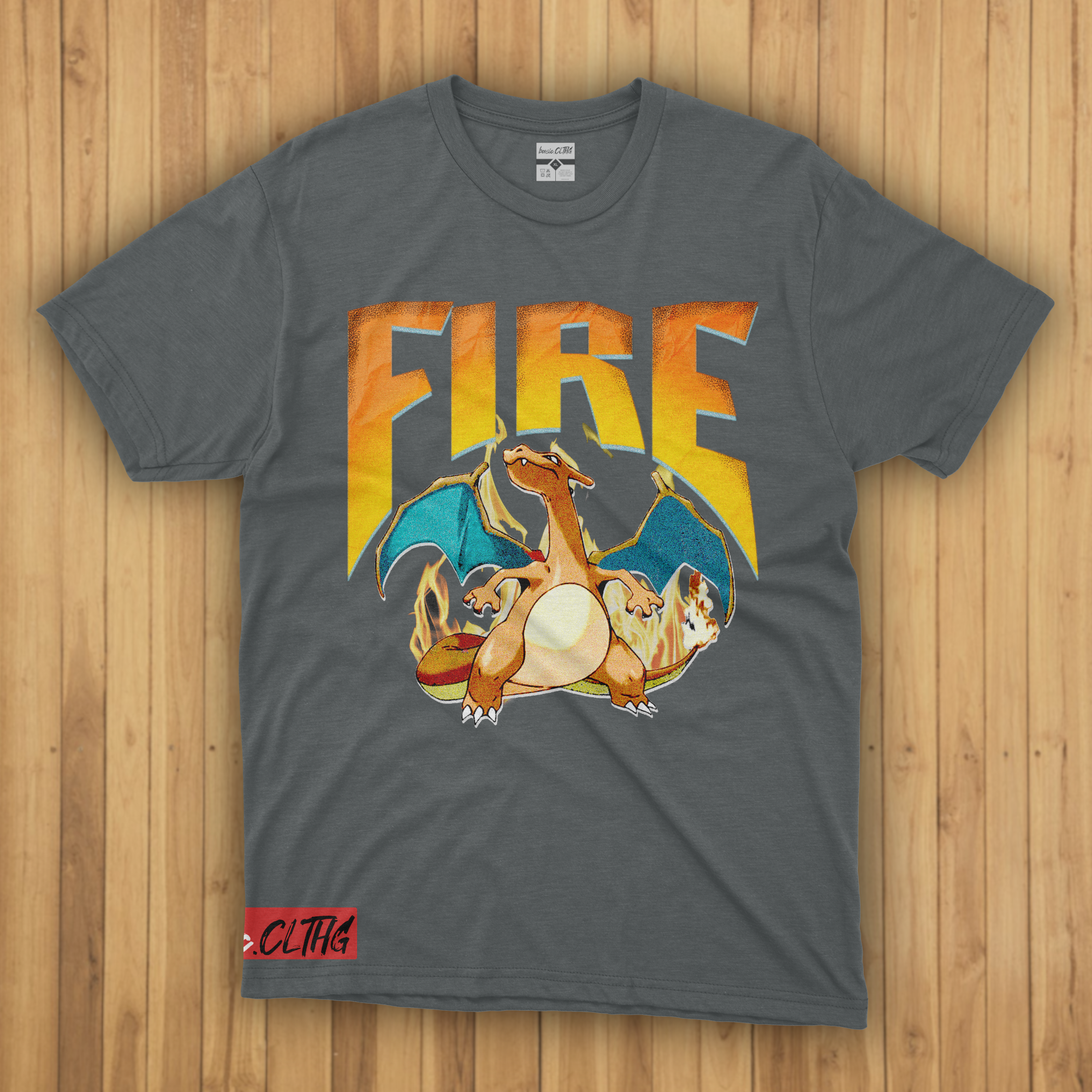 basic.CLTHG - Fire Charizard Parody