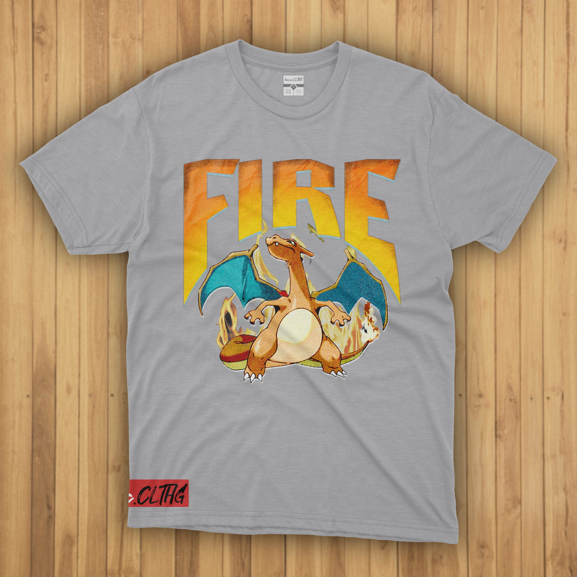 basic.CLTHG - Fire Charizard Parody