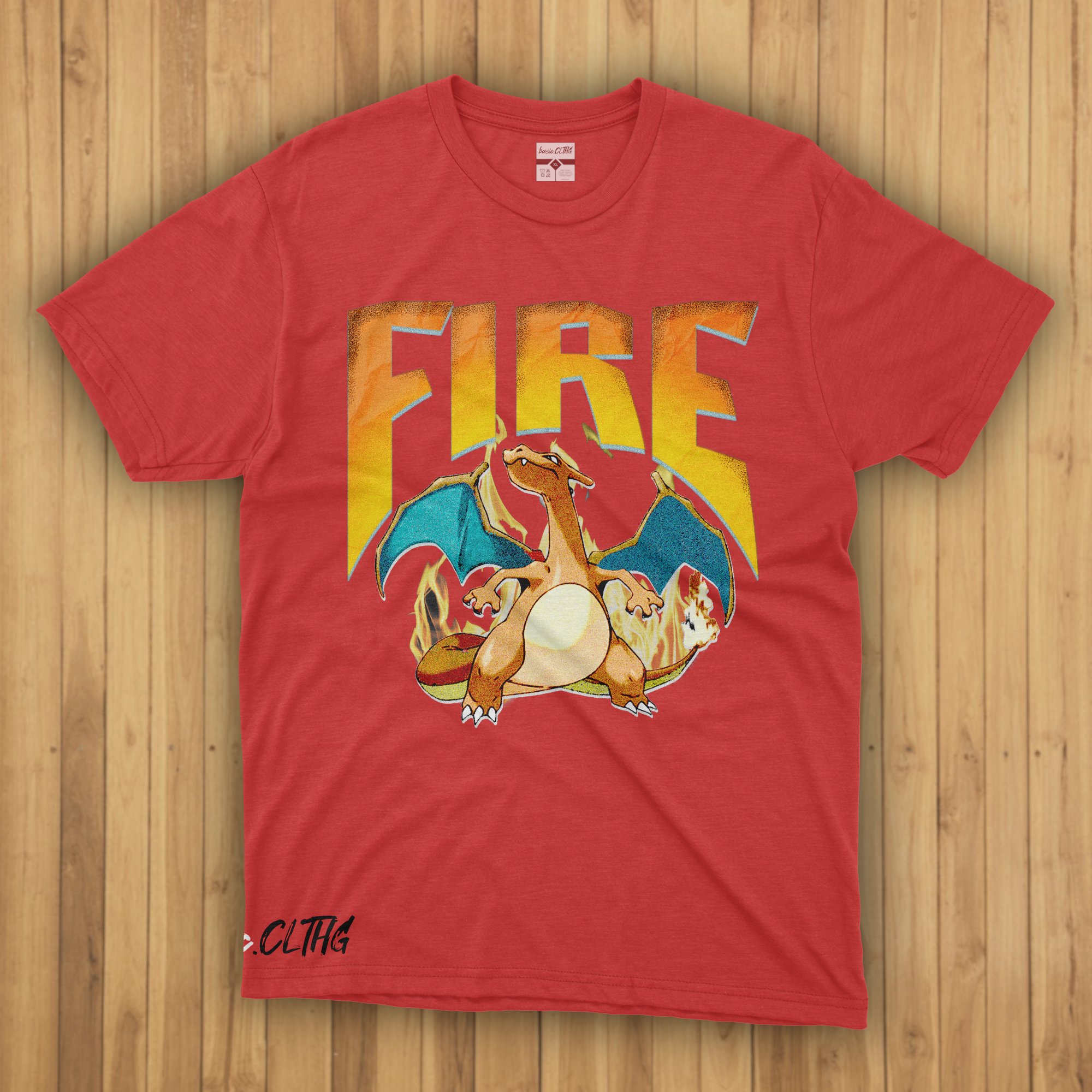 basic.CLTHG - Fire Charizard Parody