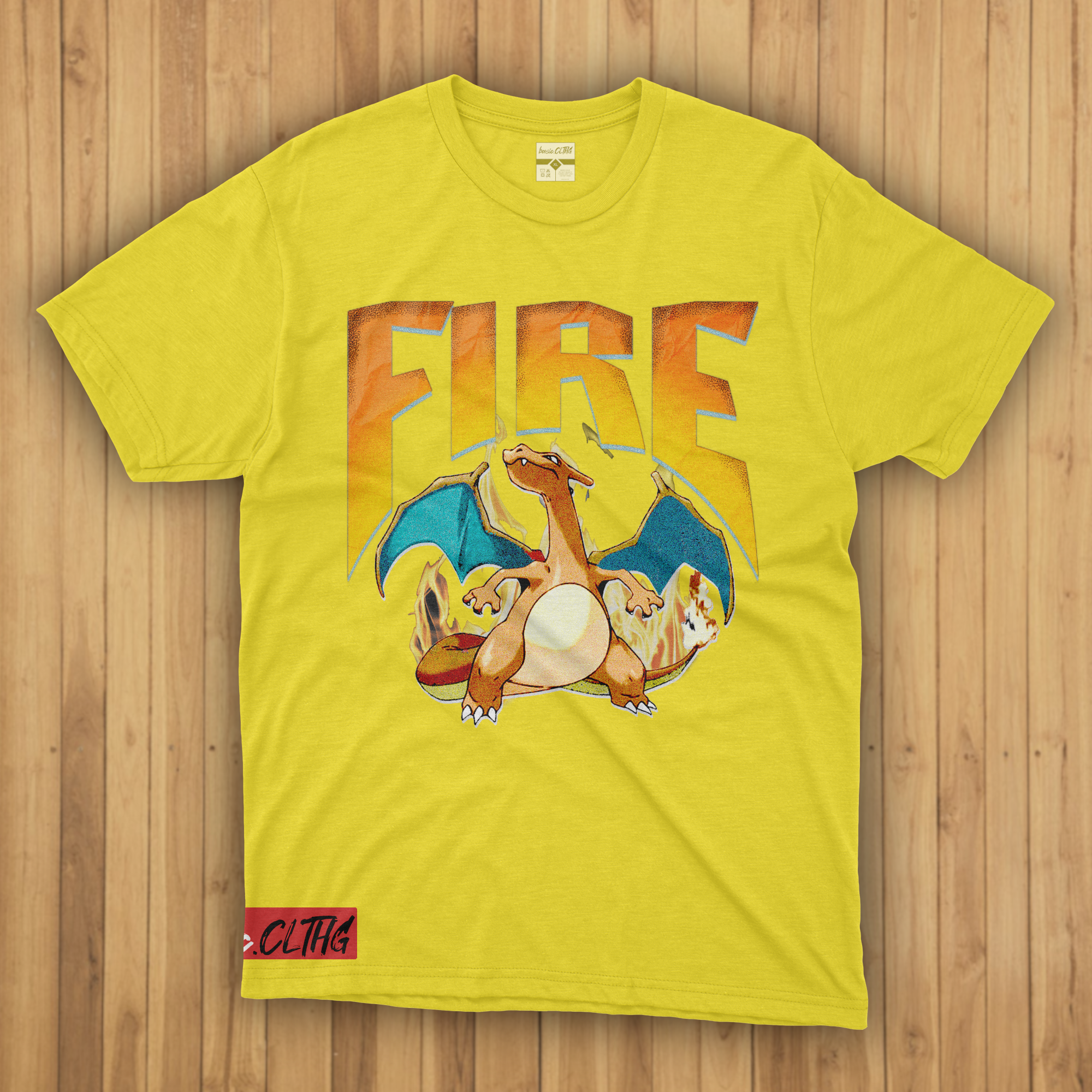 basic.CLTHG - Fire Charizard Parody