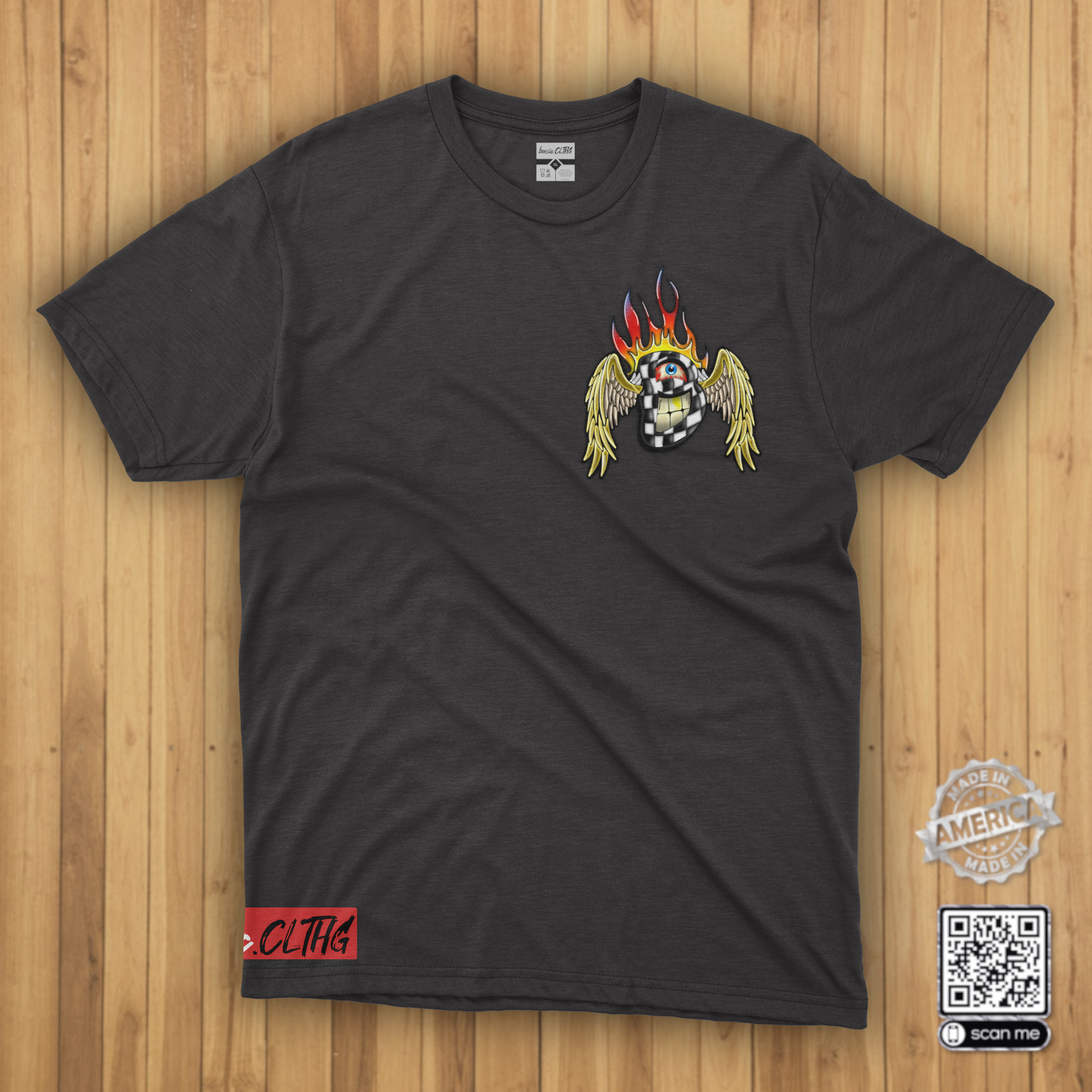 basic.CLTHG - Checkered The Mascot