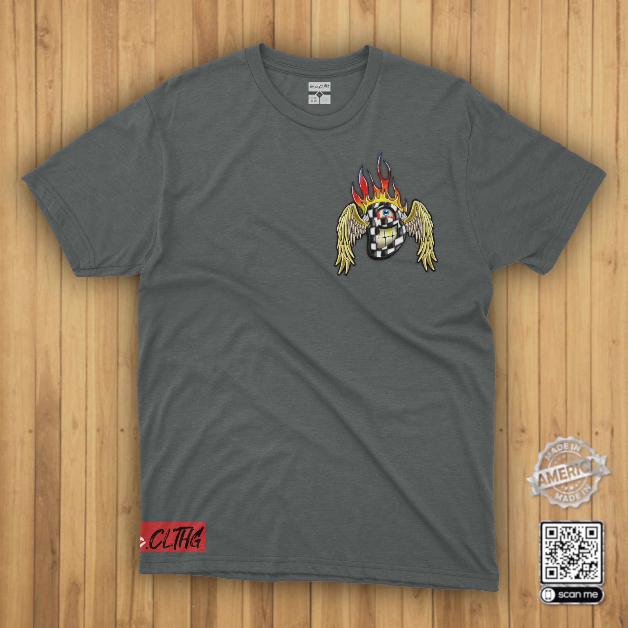 basic.CLTHG - Checkered The Mascot