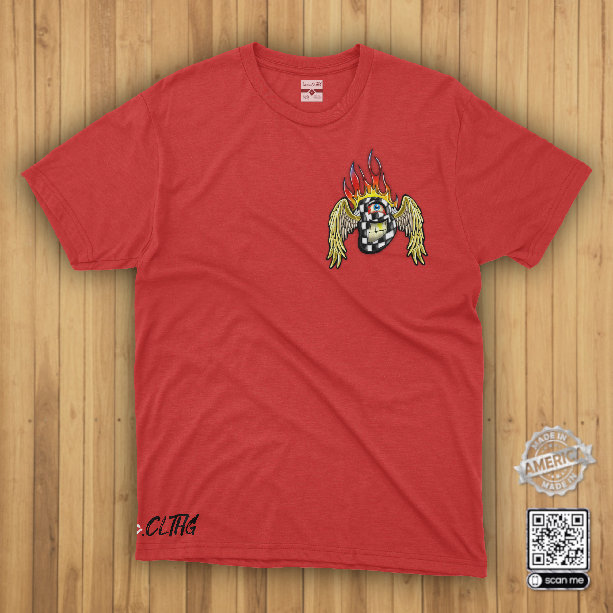 basic.CLTHG - Checkered The Mascot