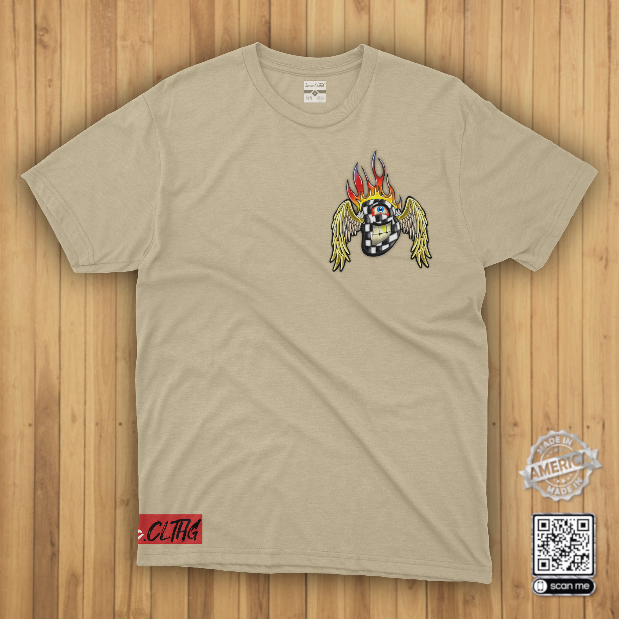 basic.CLTHG - Checkered The Mascot