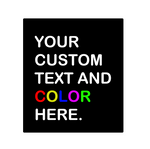 CUSTOM TEXT COLOR  ADD ON