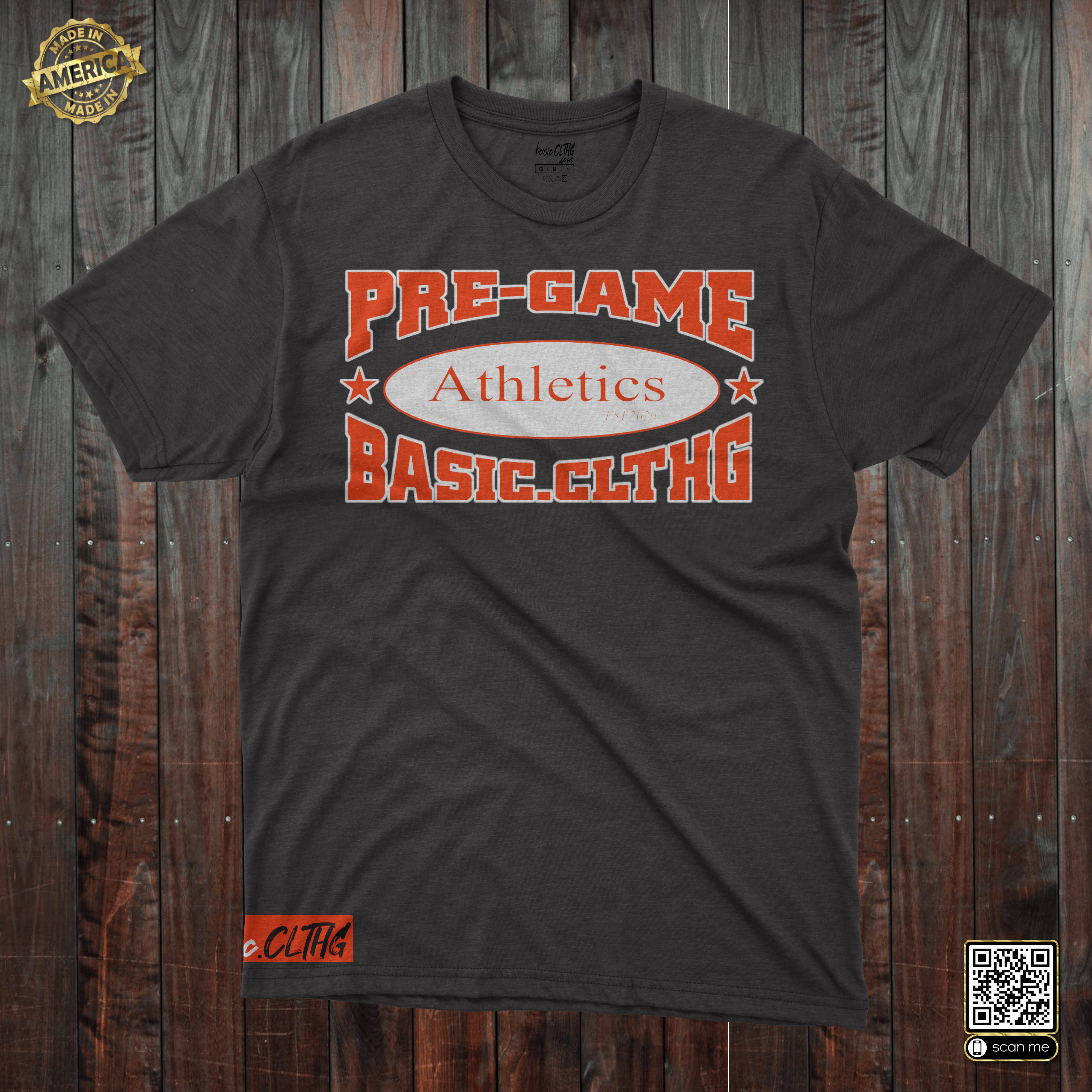 basic.CLTHG - PRE-GAME Athletics 001 Neon Orange