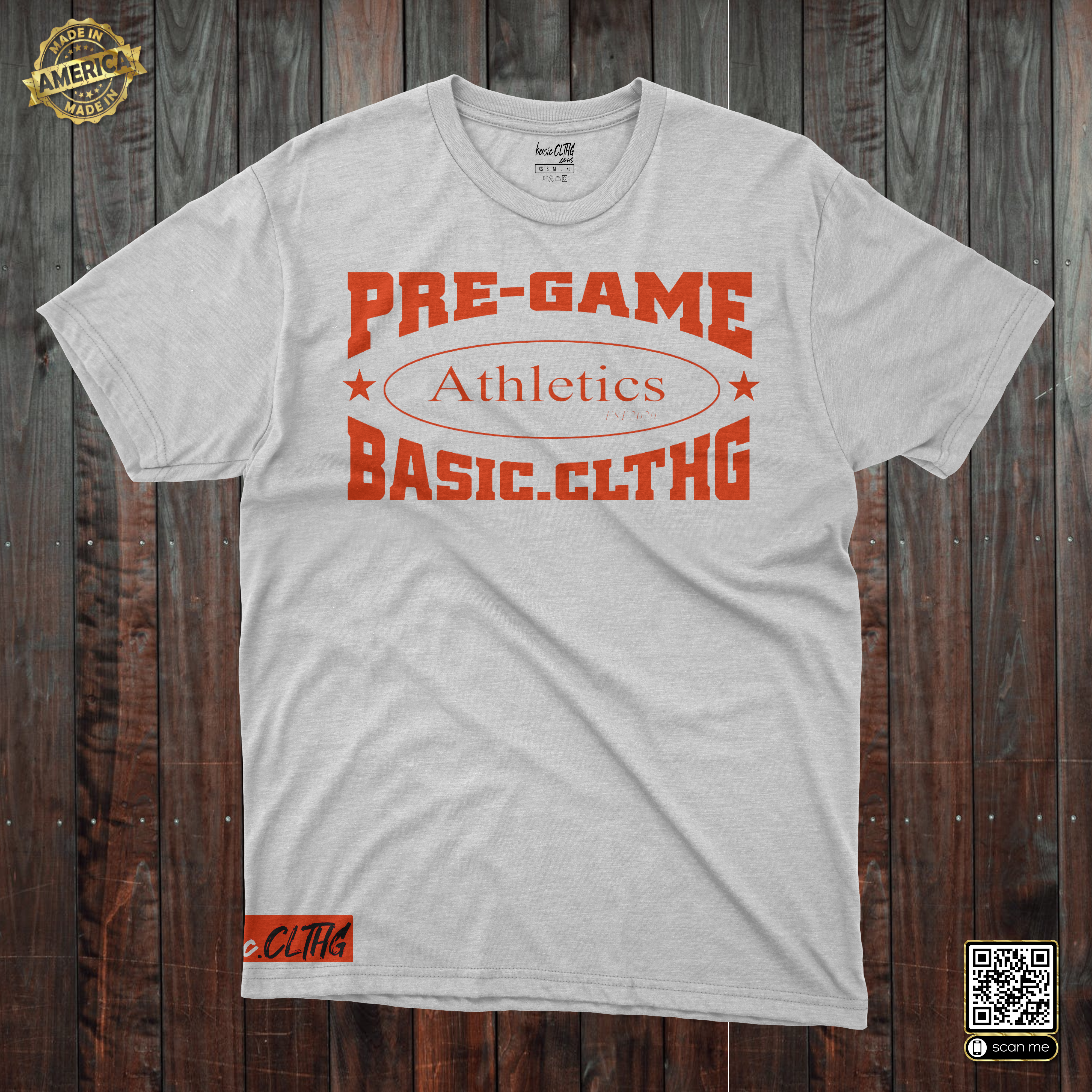 basic.CLTHG - PRE-GAME Athletics 001 Neon Orange